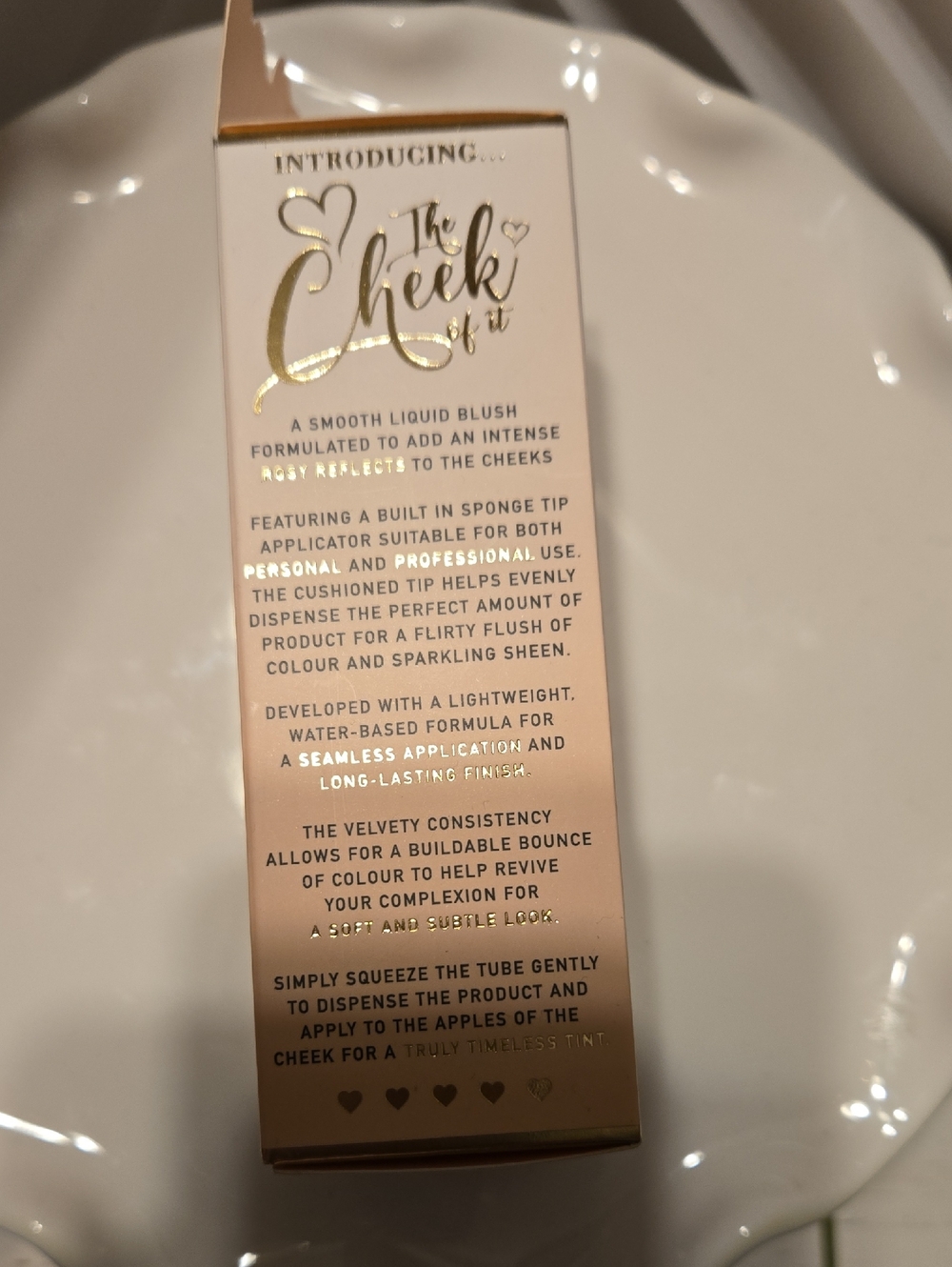 P.Louise The Cheek Of It Liquid Shimmer Blush - Bubblegum Beam - Picture 3 of 6